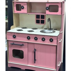 Ahşap Oyuncak Mutfak Yeni Tasarım)