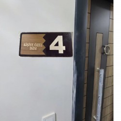 KAPI NUMARASI VE İSİMLİK