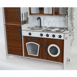 Ahşap Oyuncak Mutfak Buzdolaplı